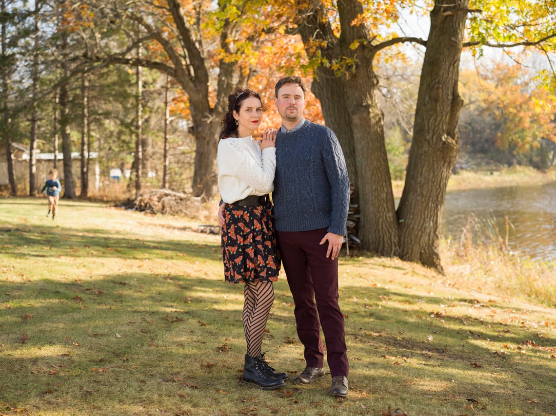 Warm Light and Fall’s Last Embrace in Monticello